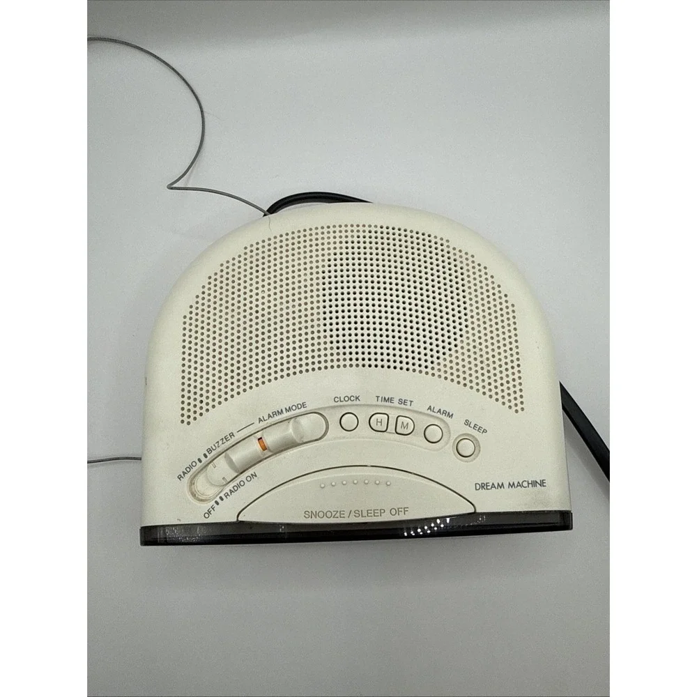 Sony Dream‎ Machine FM/AM Clock Radio Digital Alarm Large Display ICF-C211 EUC